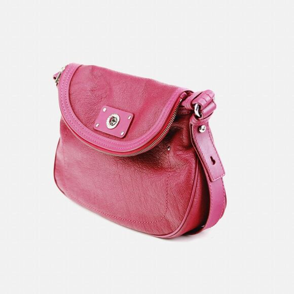 NWT Marc by Marc Jacobs Buffalo Leather Natasha Turnlock Shoulder Bag - Picture 6 of 11